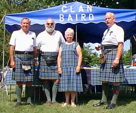 Clan tent in Fredericton, July 26th 1997